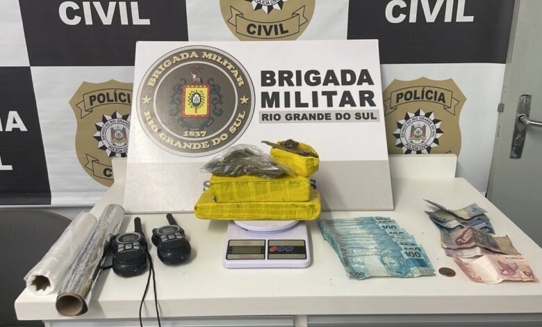 Studio Notícias | Studio TV Forças de Segurança realizam operação e prendem dois por tráfico de drogas em São Marcos