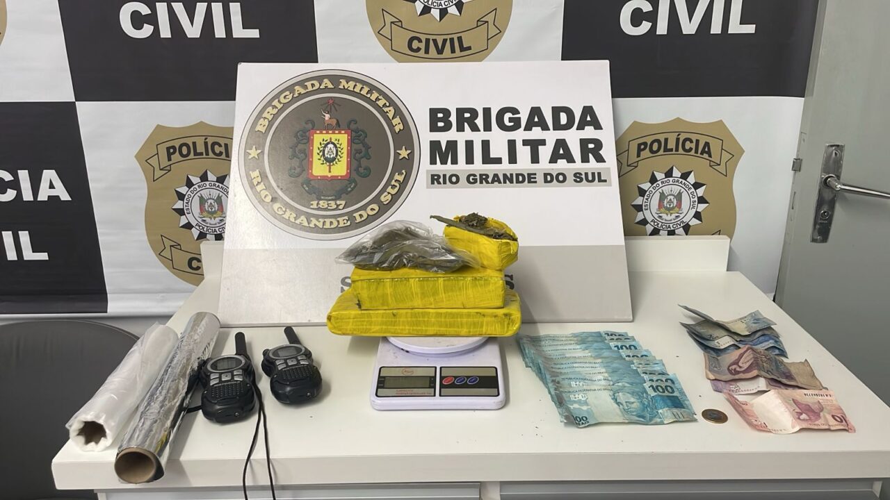 Forças de Segurança realizam operação e prendem dois por tráfico de drogas em São Marcos 1 Studio Notícias | Studio TV Forças de Segurança realizam operação e prendem dois por tráfico de drogas em São Marcos