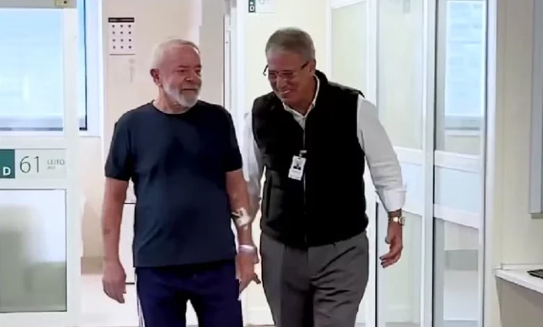 Studio Notícias | Studio TV Lula aparece caminhando em vídeo e diz estar "firme e forte" após internação