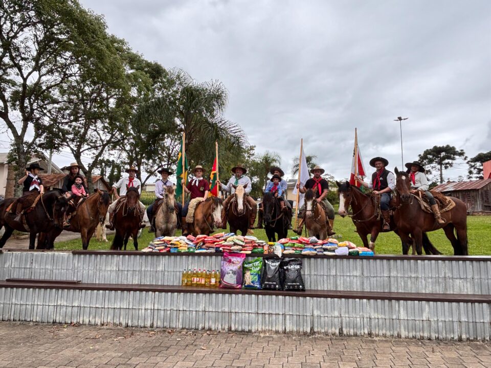 Cavalgada do Bem mobiliza comunidade em Fagundes Varela com solidariedade e tradição 1 Studio Notícias | Studio TV Cavalgada do Bem mobiliza comunidade em Fagundes Varela com solidariedade e tradição
