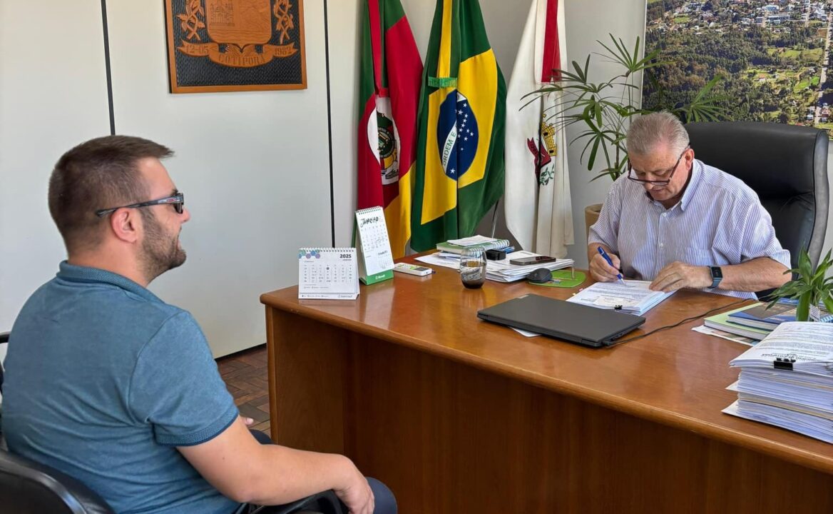 Prefeitura de Cotiporã anuncia licitação para construção de nova ponte na Comunidade Nossa Senhora da Pompéia 1 Studio Notícias | Studio TV Prefeitura de Cotiporã anuncia licitação para construção de nova ponte na Comunidade Nossa Senhora da Pompéia