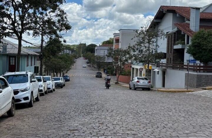 Studio Notícias | Studio TV Rua Silveira Martins no centro de Cotiporã será asfaltada nesta terça-feira