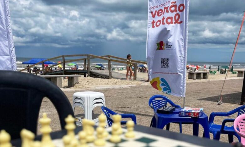 Studio Notícias | Studio TV Secretaria do Esporte e Lazer leva ações da Operação Verão Total para São Lourenço do Sul