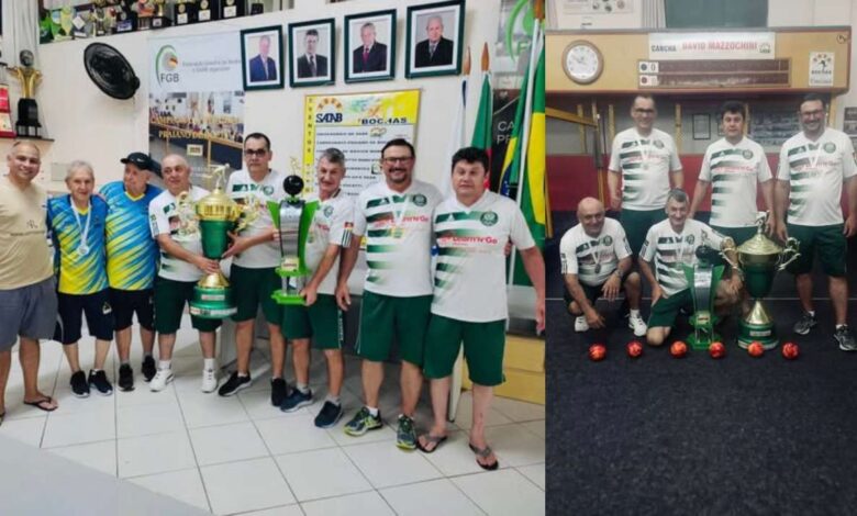 Studio Notícias | Studio TV Sociedade Bochófila Planalto de Veranópolis conquista a 18ª Copa Ouro Masters 2025