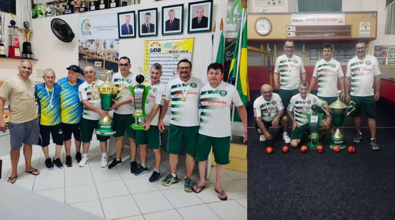 Sociedade Bochófila Planalto de Veranópolis conquista a 18ª Copa Ouro Masters 2025 1 Studio Notícias | Studio TV Sociedade Bochófila Planalto de Veranópolis conquista a 18ª Copa Ouro Masters 2025