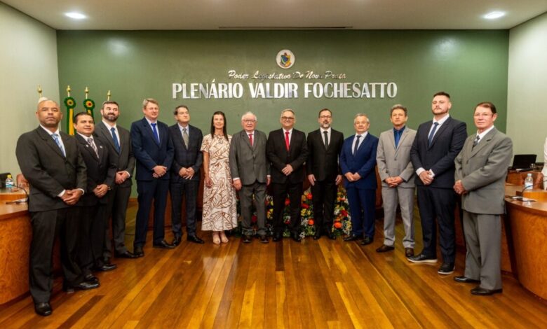 Studio Notícias | Studio TV Cerimônia de posse dos eleitos marca início de nova gestão em Nova Prata