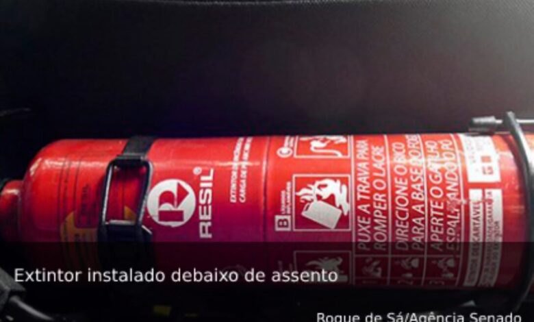 Studio Notícias | Studio TV Projeto que torna obrigatório extintor de incêndio em carros será votado no Senado
