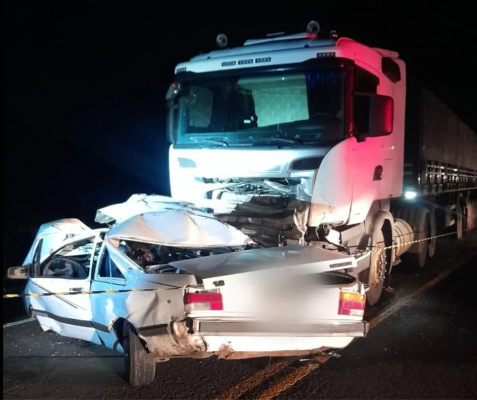 Colisão frontal na ERS-324 em Vila Maria resulta em vítima fatal 1 Studio Notícias | Studio TV Colisão frontal na ERS-324 em Vila Maria resulta em vítima fatal