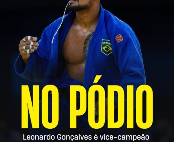 Studio Notícias | Studio TV Leonardo Gonçalves conquista prata no Grand Slam de judô de Paris