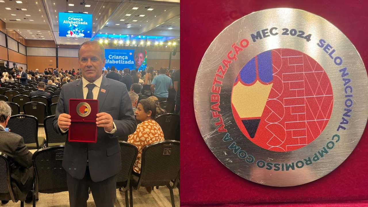 Vila Flores recebe Selo Nacional de Compromisso com a Alfabetização do MEC 1 Studio Notícias | Studio TV Vila Flores recebe Selo Nacional de Compromisso com a Alfabetização do MEC