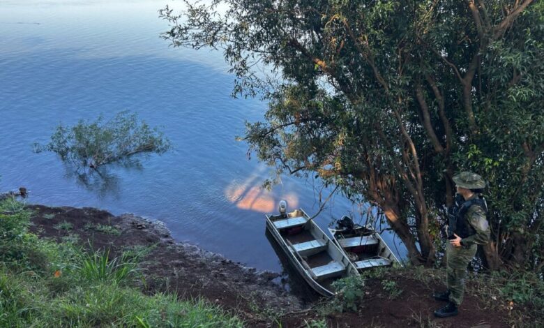 Studio Notícias | Studio TV Brigada Militar flagra pesca ilegal no Rio Uruguai, em Garruchos