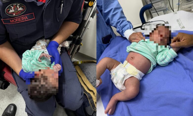 Studio Notícias | Studio TV Bebê de 18 dias sofre engasgamento com leite materno e é salvo pelos bombeiros em Bento Gonçalves