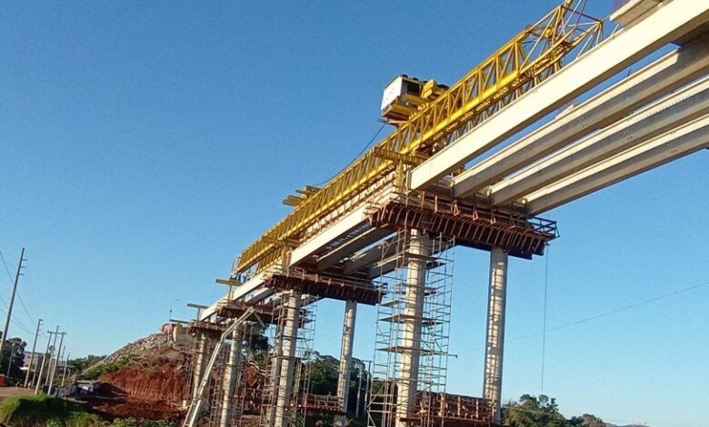 Studio Notícias | Studio TV EGR conclui lançamento de vigas da ponte da ERS-130 sobre o Rio Forqueta