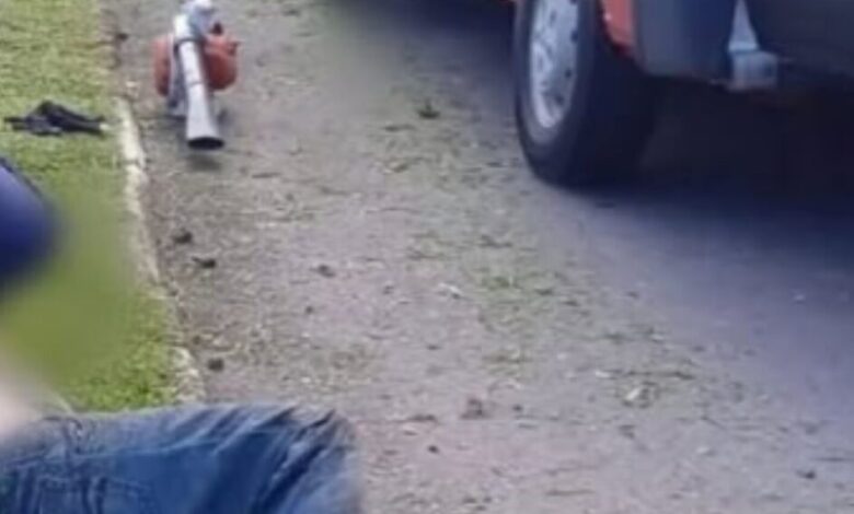 Studio Notícias | Studio TV Funcionário da Secretaria de Obras de Nova Petrópolis é atropelado durante o trabalho e fica gravemente ferido