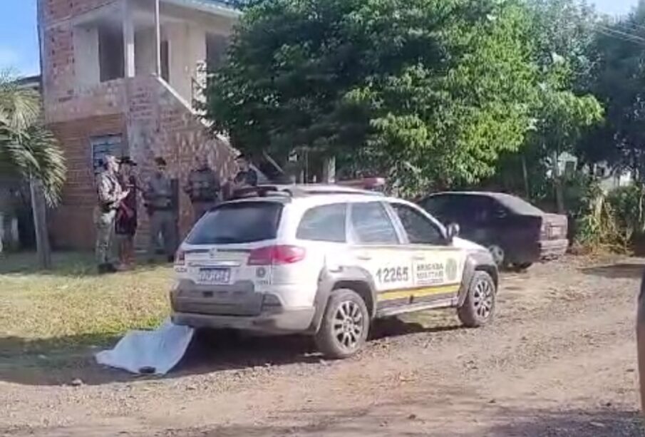 Polícia intervém agressor que tentava cometer feminicídio em São Sepé morre 1 Studio Notícias | Studio TV Polícia intervém agressor que tentava cometer feminicídio em São Sepé morre