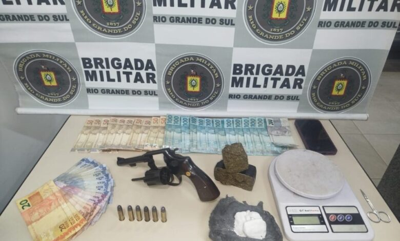 Studio Notícias | Studio TV Mulher é presa por posse ilegal de arma e tráfico de drogas em Paraí