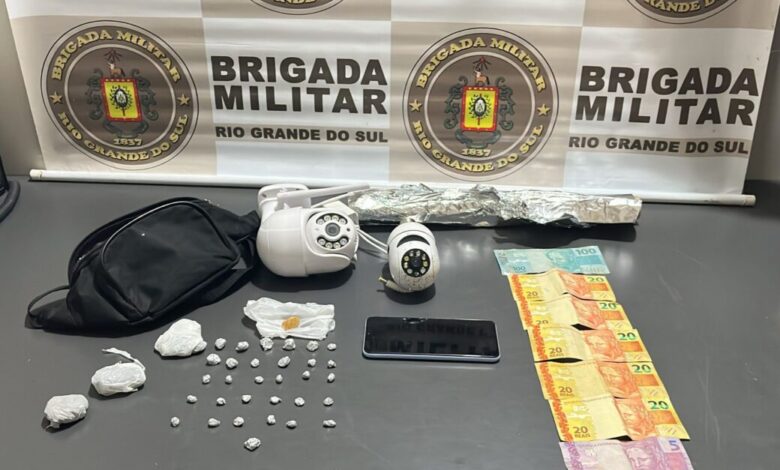 Studio Notícias | Studio TV Brigada Militar prende três pessoas por tráfico de drogas em Canela