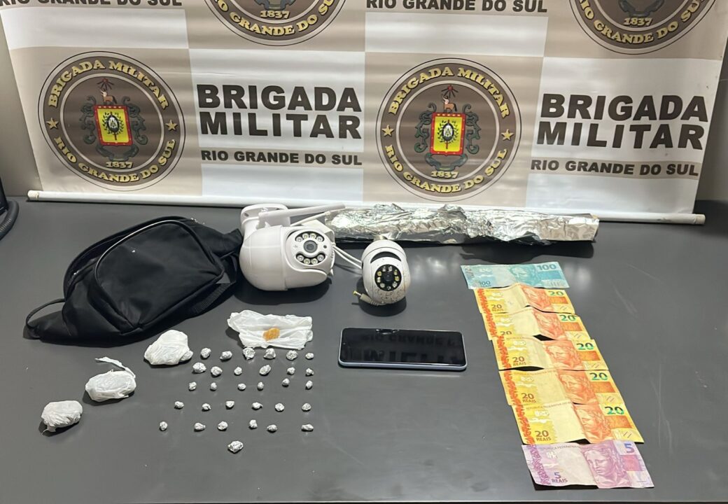Studio Notícias | Studio TV Brigada Militar prende três pessoas por tráfico de drogas em Canela