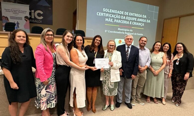 Studio Notícias | Studio TV Fagundes Varela é certificada como Equipe Amiga da Mãe, Parceria e Criança