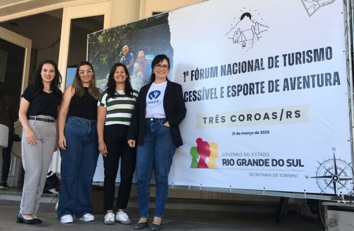 Studio Notícias | Studio TV Turismólogas de Veranópolis representam município em fórum nacional sobre turismo acessível