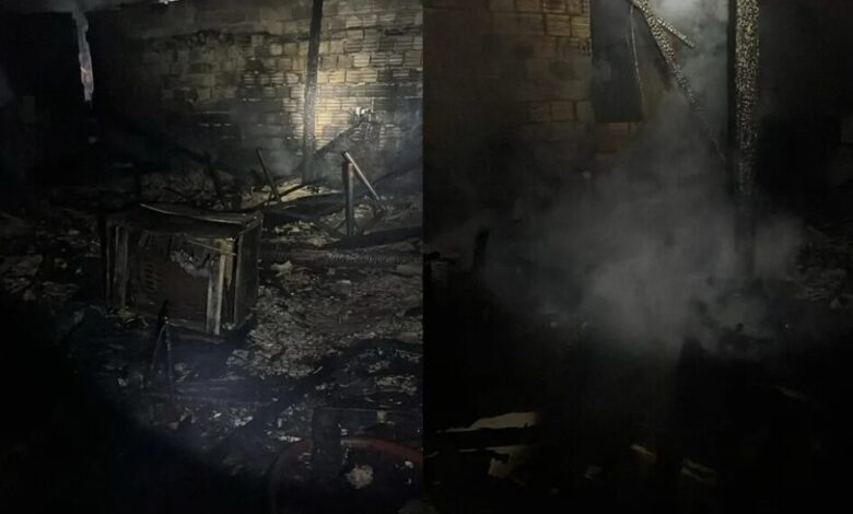 Studio Notícias | Studio TV Incêndio destrói quatro casas em Capão da Canoa
