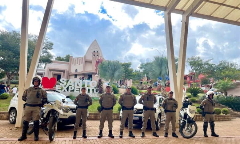 Studio Notícias | Studio TV Brigada Militar realiza policiamento preventivo e ostensivo na XXIII Romaria de Santo Expedito do Sul
