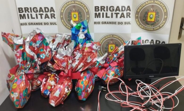 Studio Notícias | Studio TV Coelhinho do crime é preso tentando furtar ovos de Páscoa em Passo Fundo