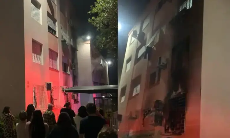 Studio Notícias | Studio TV Fogo em apartamento causa evacuação de prédio em Porto Alegre