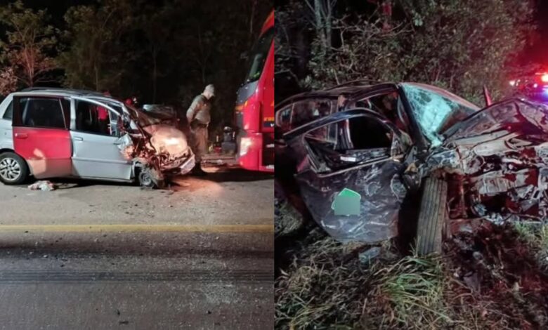 Studio Notícias | Studio TV Grave colisão entre veículos na BR-290 em Butiá deixa cinco feridos, quatro em estado grave