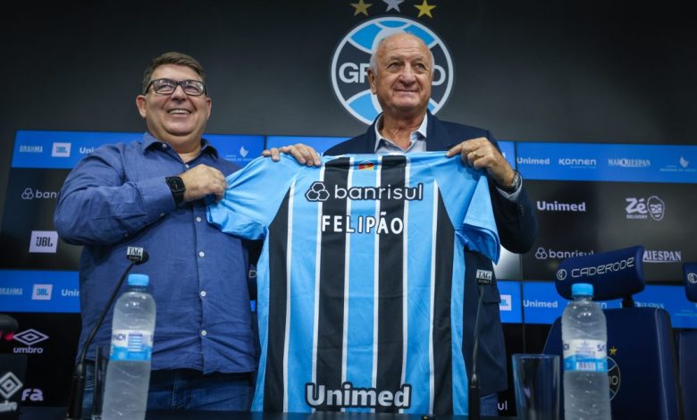 Studio Notícias | Studio TV Grêmio apresenta Felipão como novo coordenador técnico
