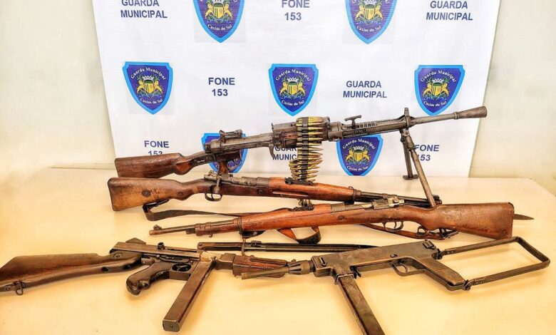 Studio Notícias | Studio TV Homem é preso após tentar roubar acervo de armas de museu em Caxias do Sul, neste domingo