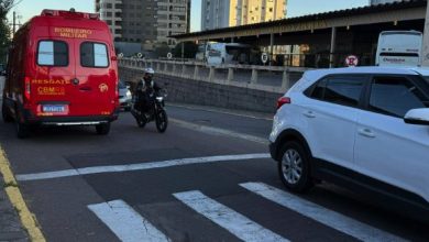 Studio Notícias | Studio TV Mulher é atropelada na faixa de segurança ao lado da rodoviária, em Bento Gonçalves