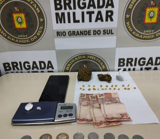 Studio Notícias | Studio TV Mulher é presa em flagrante por tráfico no bairro São Cristóvão, em Lagoa Vermelha