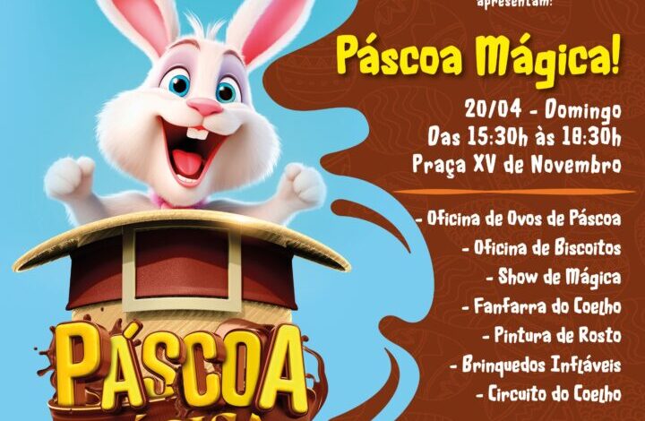 Studio Notícias | Studio TV Veranópolis recebe evento gratuito com atividades para crianças e famílias no domingo de Páscoa