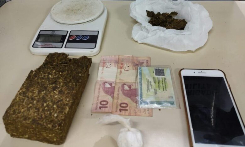 Studio Notícias | Studio TV Homem é preso por tráfico de drogas durante ação conjunta da Brigada Militar em Lagoa Vermelha