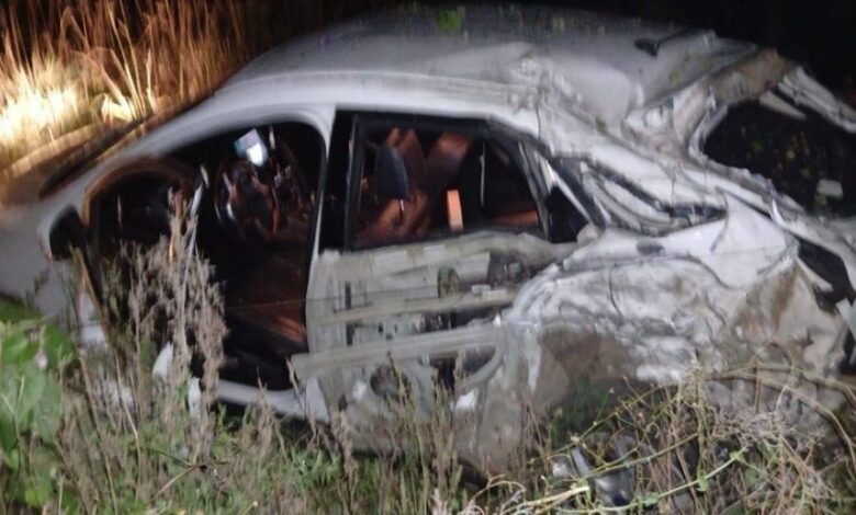 Studio Notícias | Studio TV Homem é socorrido após colisão entre caminhão e carro na BR-392, em Rio Grande