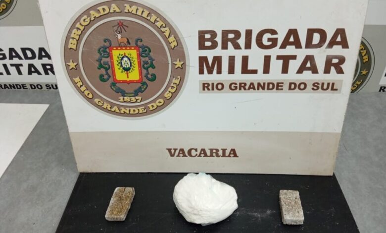 Studio Notícias | Studio TV BM prende homem ao flagrá-lo arremessando drogas para dentro de presídio em Vacaria