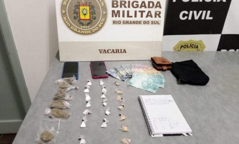 Studio Notícias | Studio TV BM prende pai e filho por tráfico de drogas em Ipê