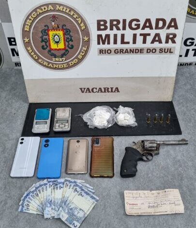 Studio Notícias | Studio TV Brigada Militar prende duas pessoas e apreende adolescente em operação policial em Bom Jesus