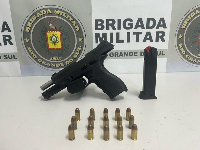 a gun and bullets on a table