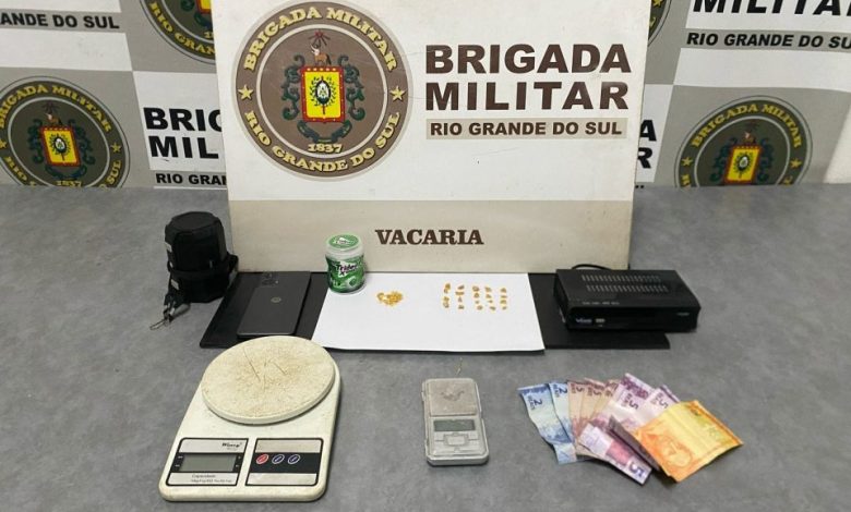 Studio Notícias | Studio TV BM prende casal por tráfico de drogas em Vacaria