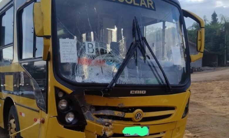 Studio Notícias | Studio TV Pai e filha morrem em colisão entre moto e ônibus escolar em Santa Catarina