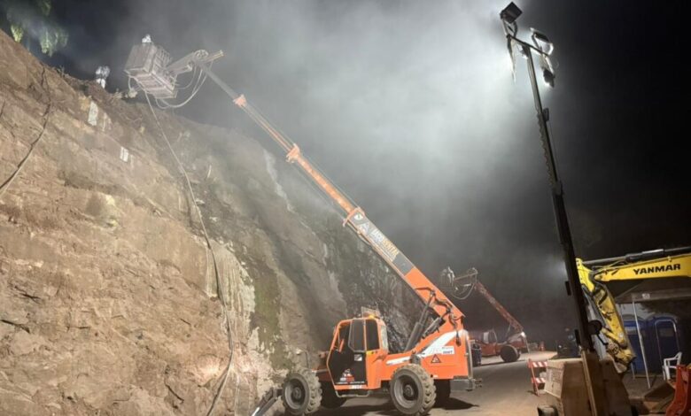 Studio Notícias | Studio TV Trabalho noturno continua na BR-470, na Serra das Antas