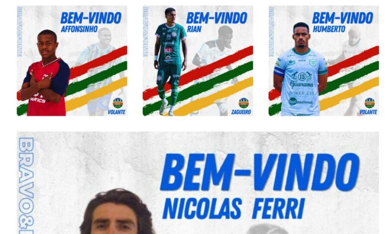 Studio Notícias | Studio TV Veranópolis anuncia mais quatro reforços para a disputa da Série A2 2025