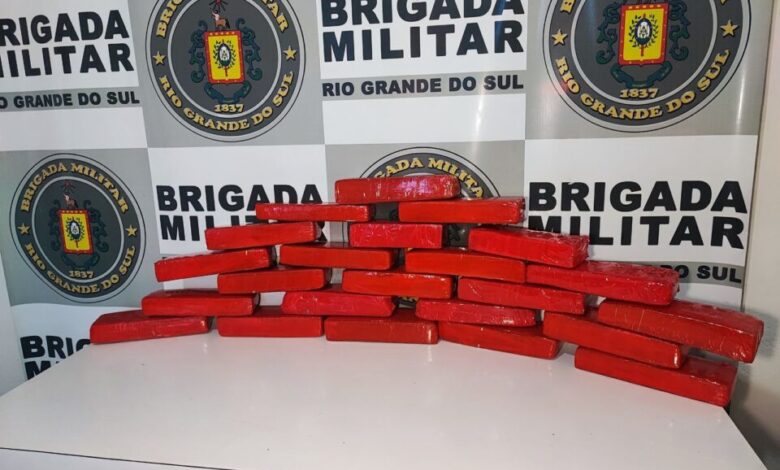 Studio Notícias | Studio TV Jovem é preso com 21kg de maconha durante operação da Brigada Militar em Dois Lajeados