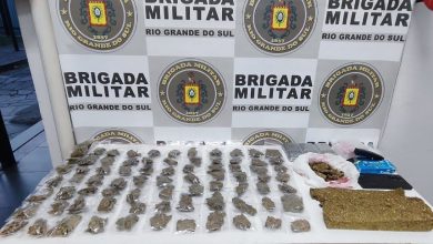 Studio Notícias | Studio TV Brigada Militar de Farroupilha prende homem por tráfico de entorpecentes