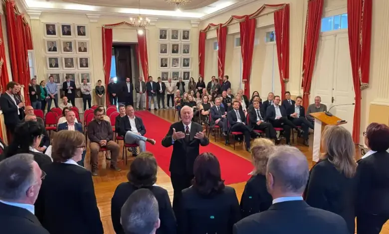 Studio Notícias | Studio TV Embaixador da Itália é recebido em Bento Gonçalves e destaca superação da comunidade italiana