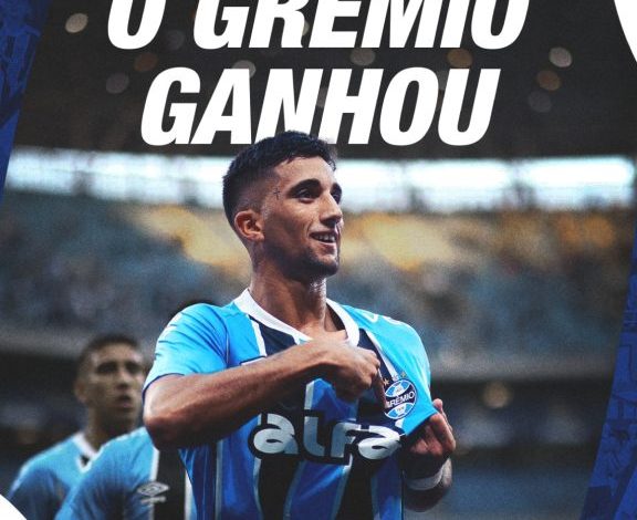 Studio Notícias | Studio TV Grêmio respira no Brasileirão com vitória suada sobre o Santos