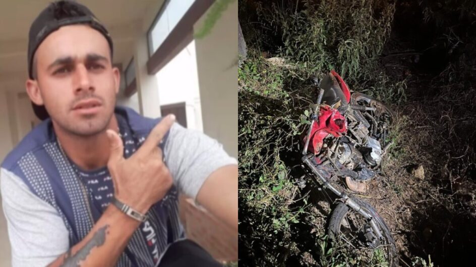 Jovem de 25 anos perde a vida em grave acidente envolvendo motos e caminhonete em SC 1 Studio Notícias | Studio TV Jovem de 25 anos perde a vida em grave acidente envolvendo motos e caminhonete em SC
