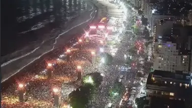 Studio Notícias | Studio TV Lady Gaga arrasta 2,1 milhões à Copacabana e supera público de Madonna